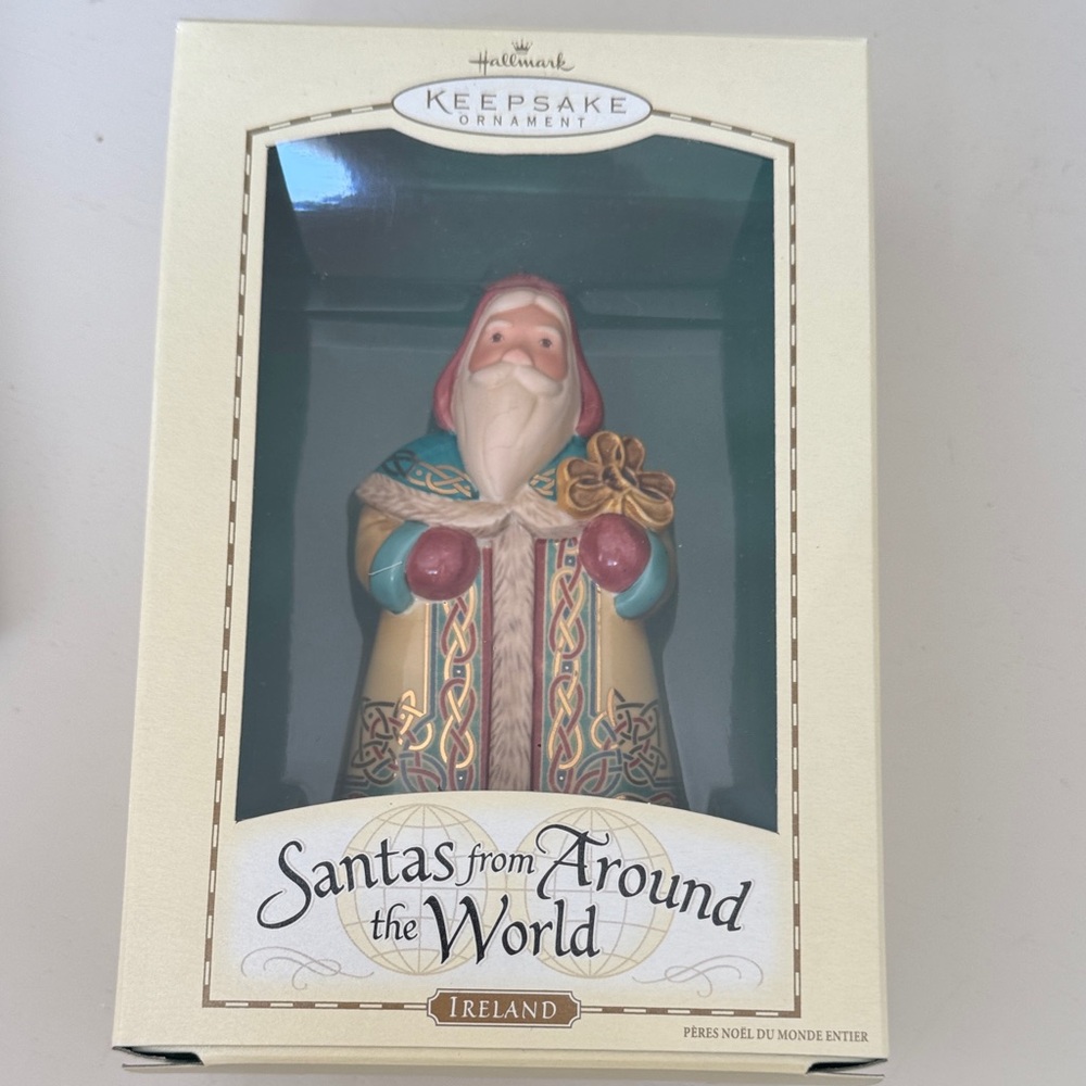 Hallmark Keepsake Ornament - Santa in Red and Gold